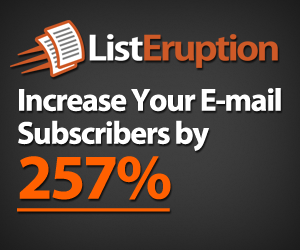List Eruption: Let Your Subscribers Build Your List For You